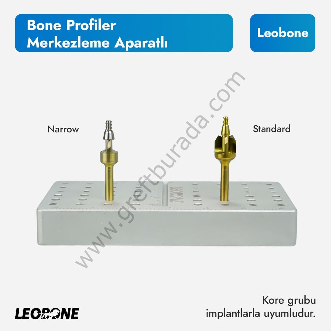 Bone Profiler Merkezleme Aparatlı - Kore İmplantlarıyla Uyumlu