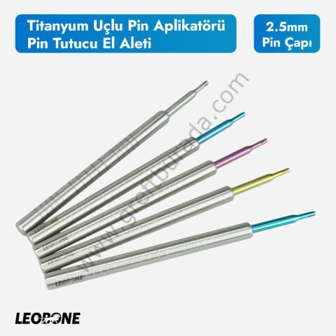 Titanyum Uçlu Pin Aplikatörü | Uygulama Aparatı 2.5mm
