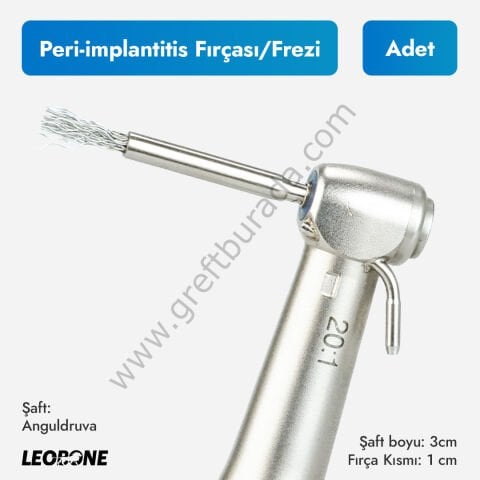 Leobone Periimplantitis Fırçası/Frezi