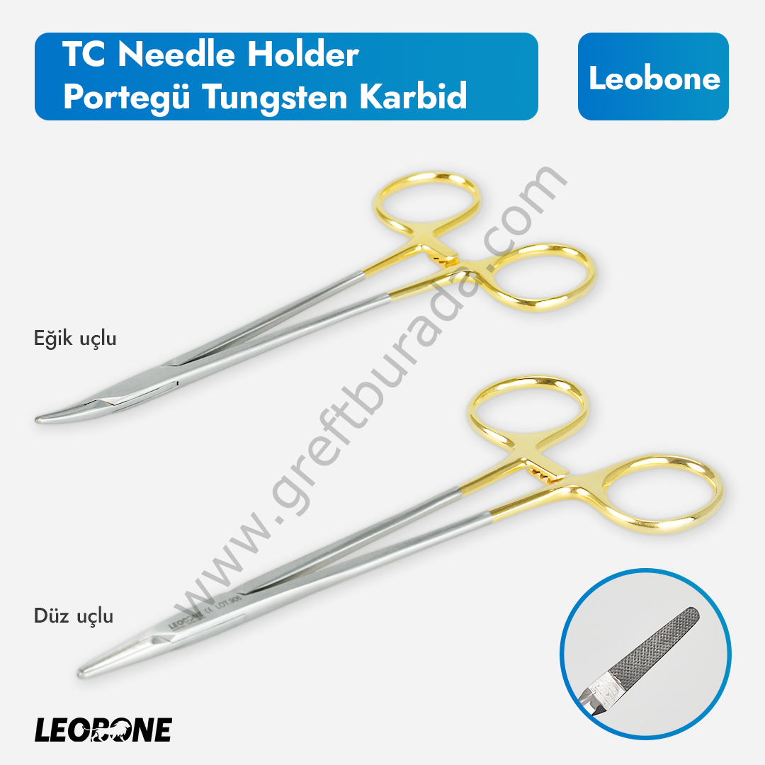 TC Needle Holder/Portegü Tungsten Karbid