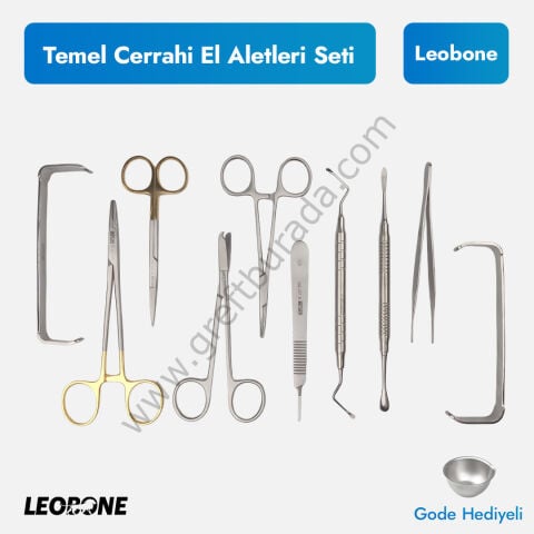 Temel Cerrahi El Aletleri Seti