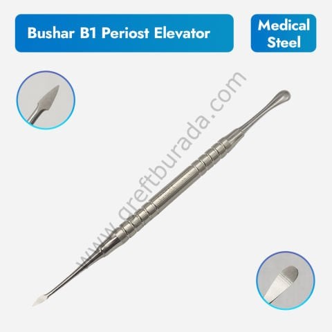 Leobone Periost Elevatörü Ok Uçlu Bushar B1