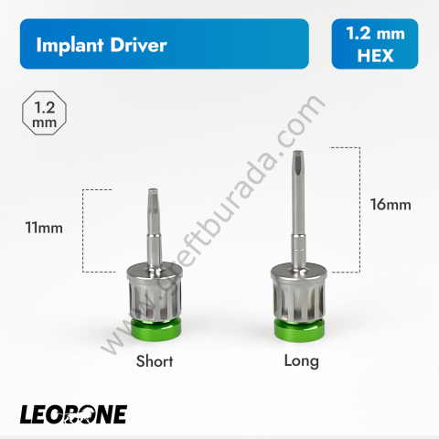 1.2 mm İmplant Hex Anahtarı