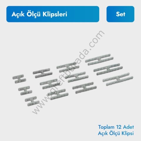 Açık Ölçü Klipsleri