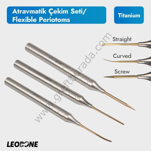 Leobone Atravmatik Çekim Seti (Flexible Periotoms)
