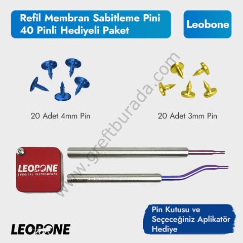 Membran Sabitleme Pini Refill (40 Pinli Hediyeli Paket)