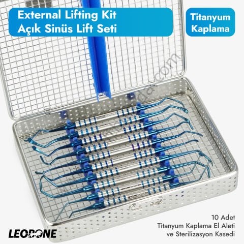 External Lifting Kit (Açık Sinüs Lift Seti)-Titanyum Kaplama