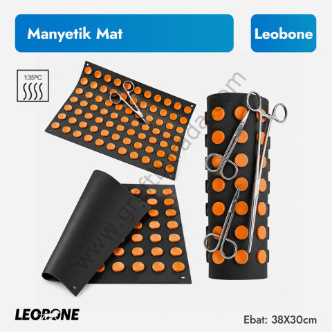 Manyetik Mat | Cerrahi Aletler İçin Turuncu