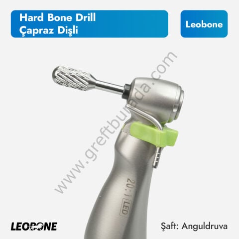 Hard Bone Drill | Çapraz Dişli Sert Kemik Düzeltme Frezi