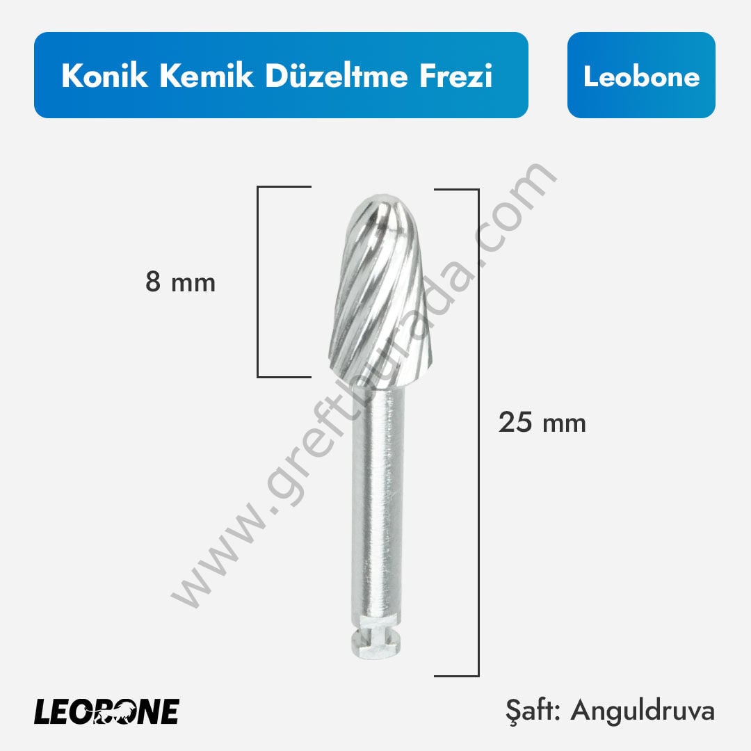Konik Kemik Düzeltme Frezi - 5.0 mm