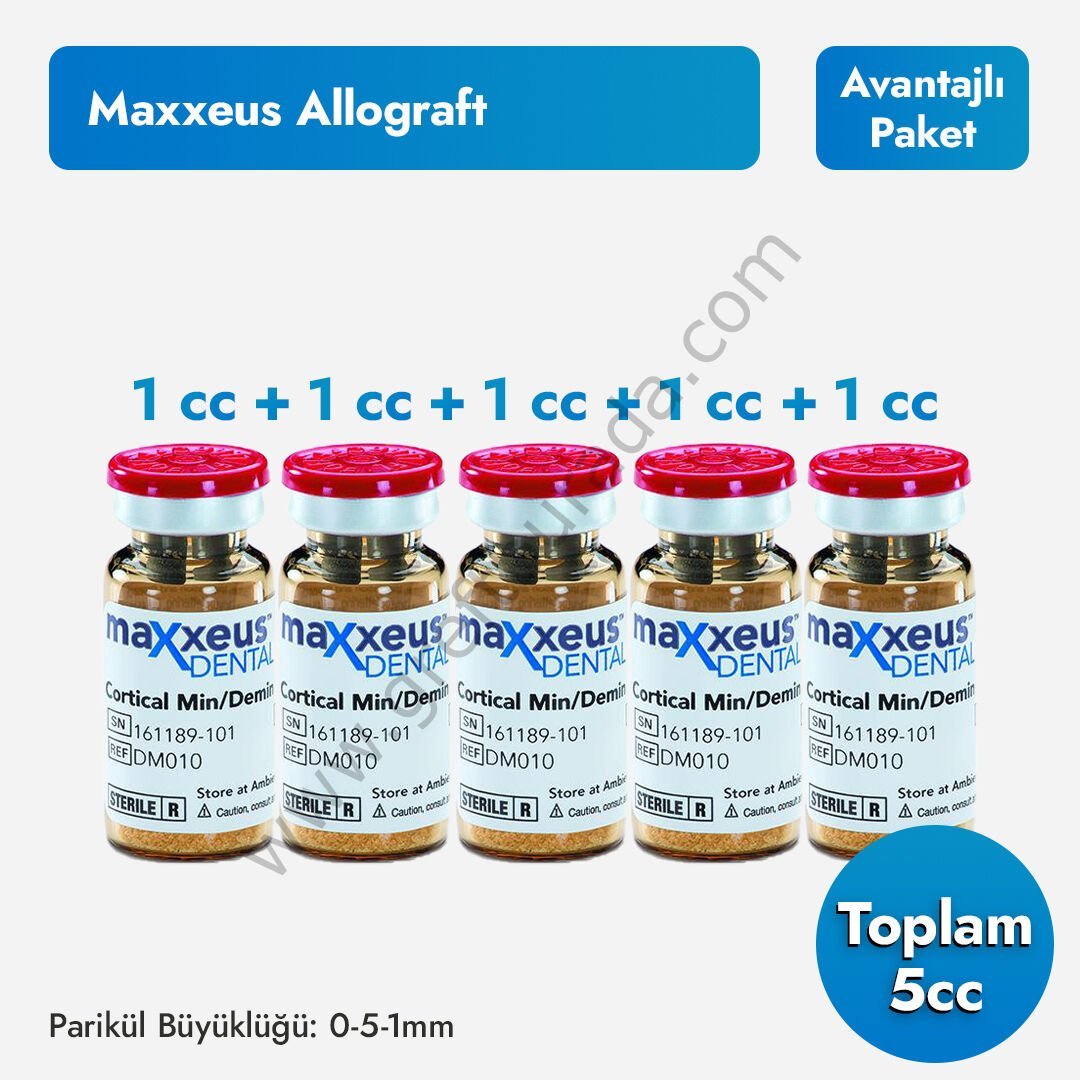 Maxxeus Allograft Avantajlı Paket 3 (5cc)
