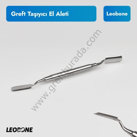 Leobone Greft Taşıyıcı El Aleti (Dental Bone Graft Carrier)