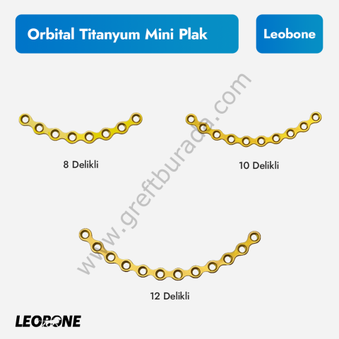 Orbital Titanyum Mini Plak