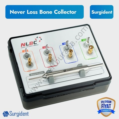 Greft Toplama Frez Seti/Surgident Never Loss Bone Collector (NLBC Kit)