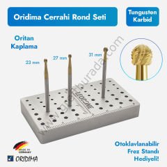Oridima Cerrahi Rond Seti Tungusten Karbit