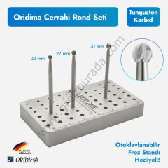 Oridima Cerrahi Rond Seti Tungusten Karbit