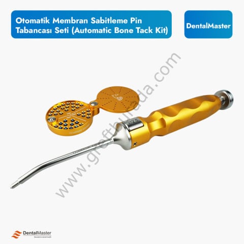 DentalMaster Otomatik Membran Sabitleme Pin Tabancası Seti (Automatic Bone Tack Kit)