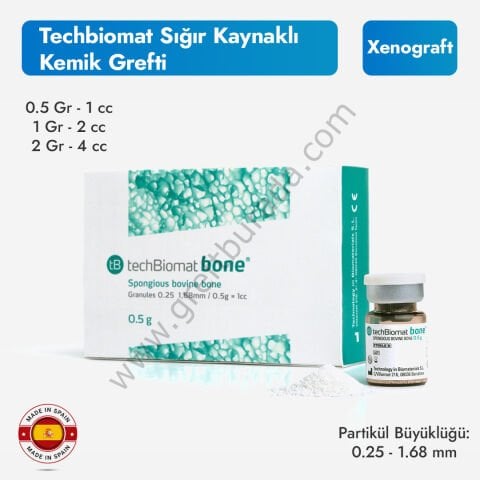 Techbiomat Sığır Kaynaklı Kemik Grefti