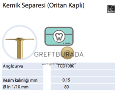 Oridima Kemik Separe Frezi (Oritan Kaplı)