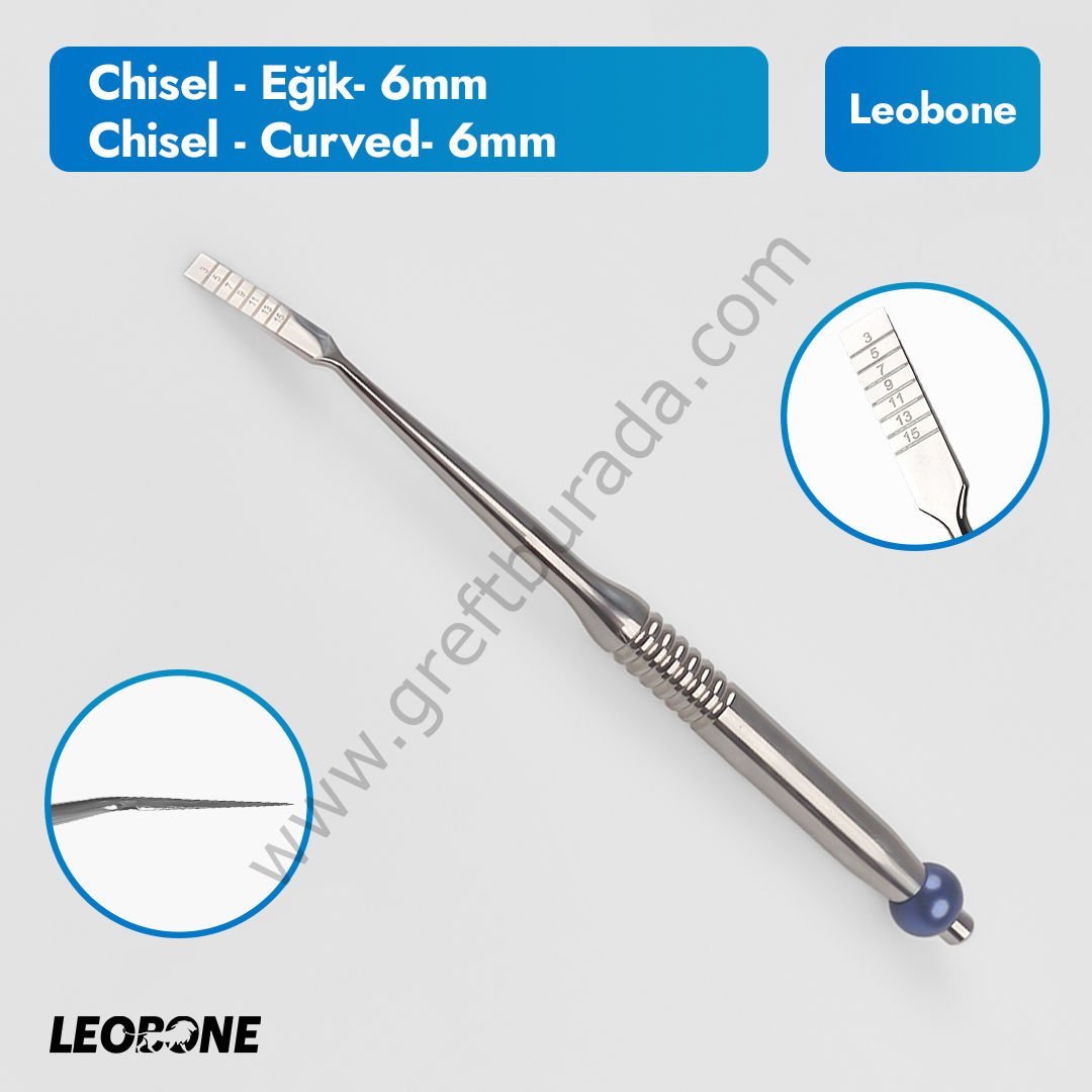 Chisel Eğik 6mm