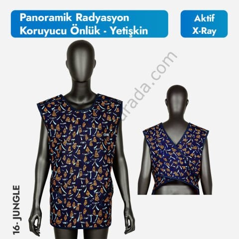Panoramik Radyasyon Koruyucu Kurşun Önlük - Yetişkin