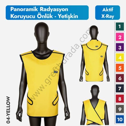 Panoramik Radyasyon Koruyucu Kurşun Önlük - Yetişkin