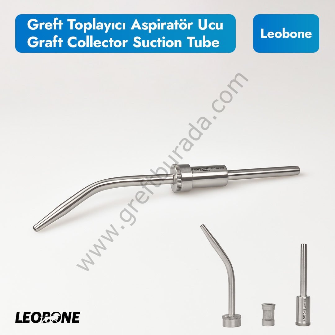 Greft Toplayıcı Aspiratör Ucu (Graft Collector Suction Tube)