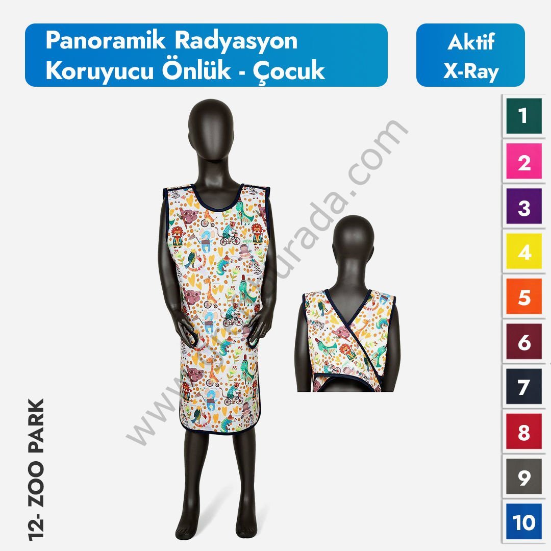Panoramik Radyasyon Koruyucu Kurşun Önlük - ÇOCUK