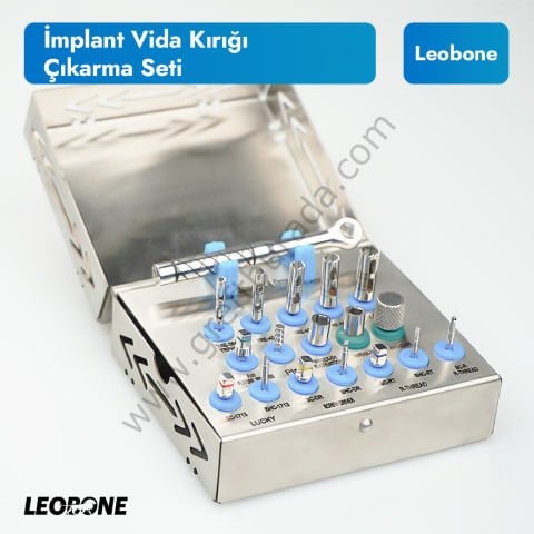Trephine Drills Kit/ Trepan Frez Seti Gümüş