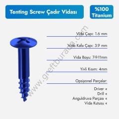 Tenting Screw/Çadır Vidası