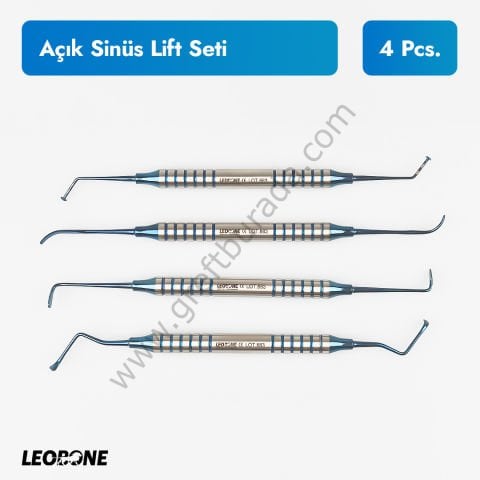 Açık Sinüs Lift Seti - 4'lü - Titanyum