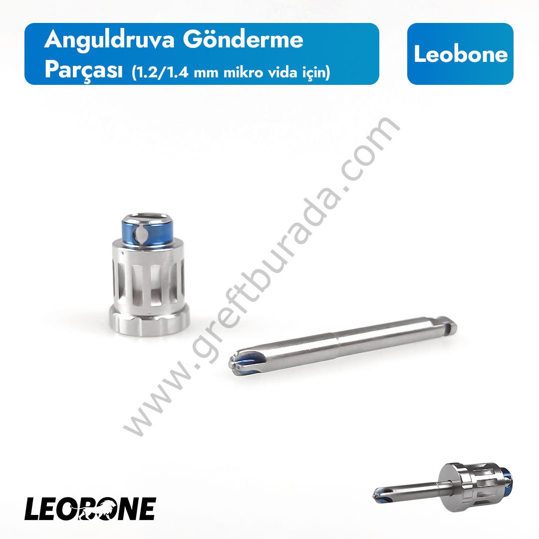 Anguldruva Gönderme Parçası (1.2/1.4 mm mikro vida için)