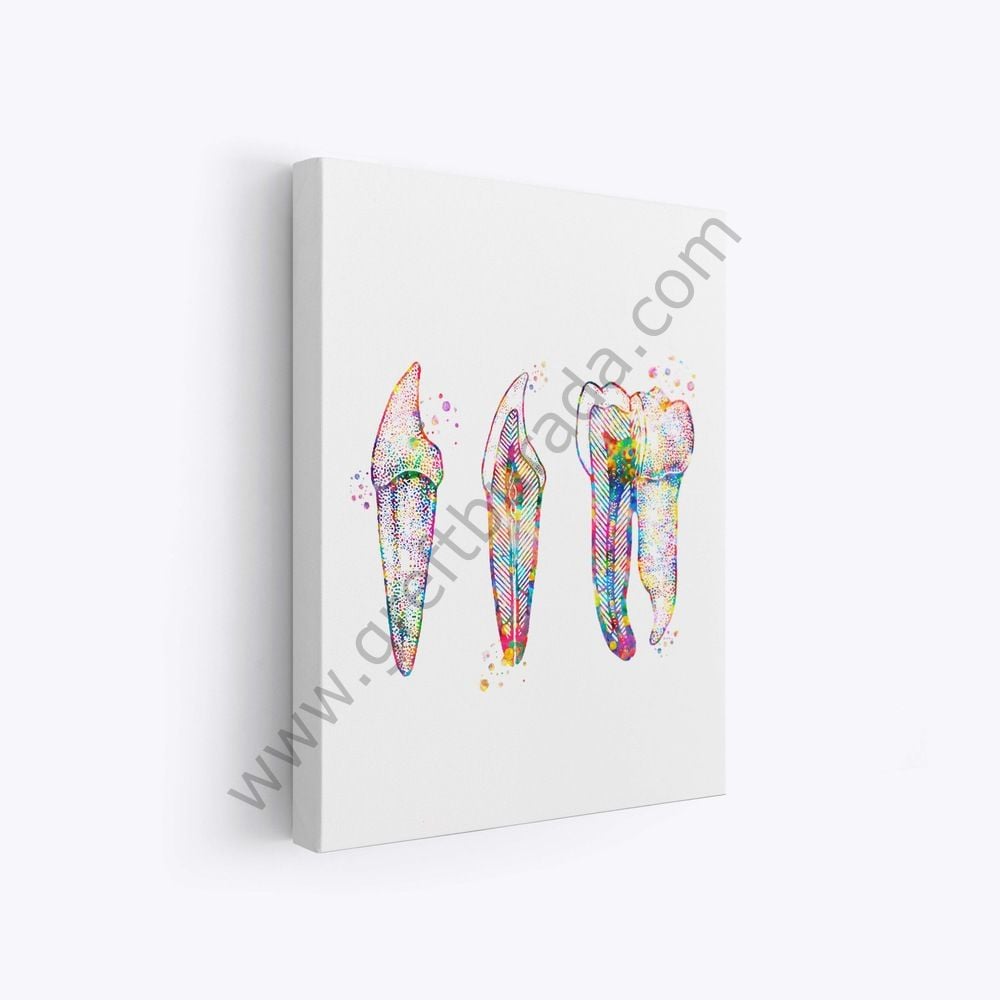 Dental Tablo - Three Teeth