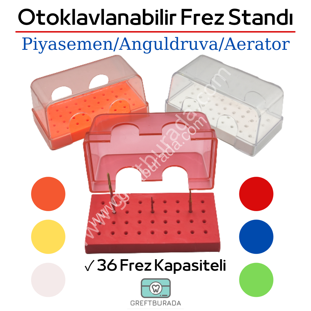 Otoklavlanabilir Frez Standı