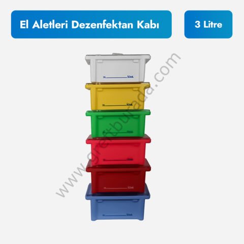 El Aletleri Dezenfektan Kabı 3 Lt