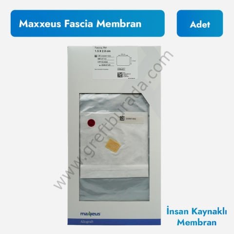 Maxxeus Fascia Membran - İnsan Kaynaklı Allogreft Membran