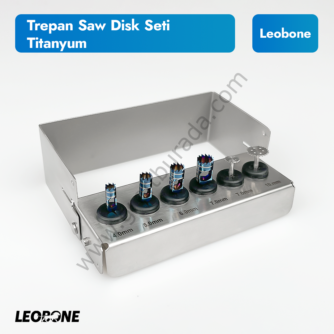 Trepan Saw Disk Seti Titanyum
