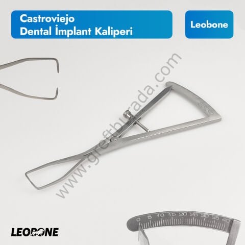 Leobone Castroviejo Dental İmplant Kaliperi