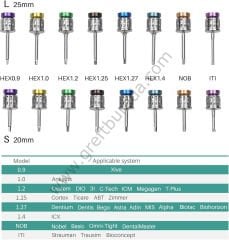 Leobone Prosthekit 2 / Universal İmplant Anahtarı Seti
