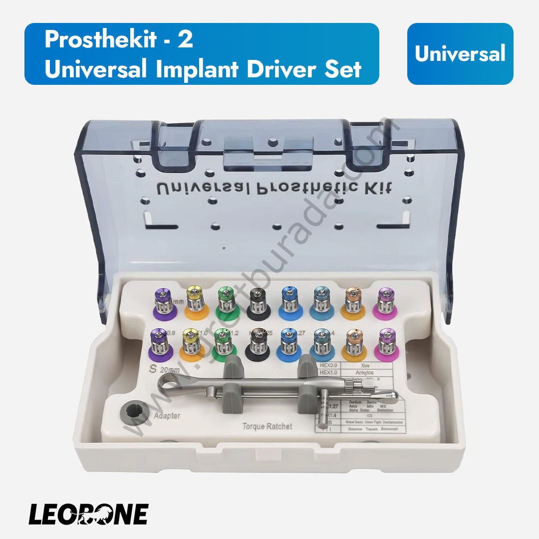 Leobone Prosthekit 2 / Universal İmplant Anahtarı Seti