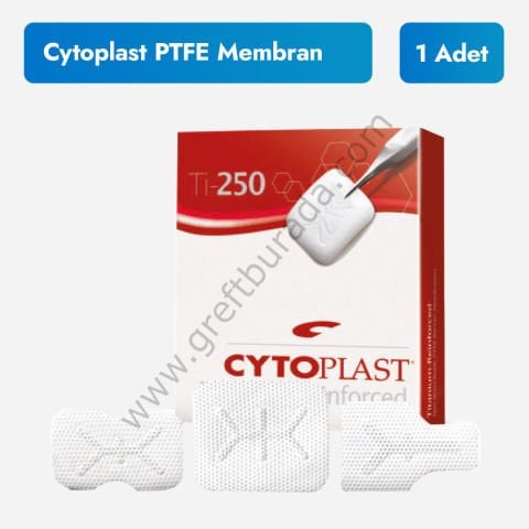 Osteogenics Cytoplast Titanyum Destekli PTFE Membran