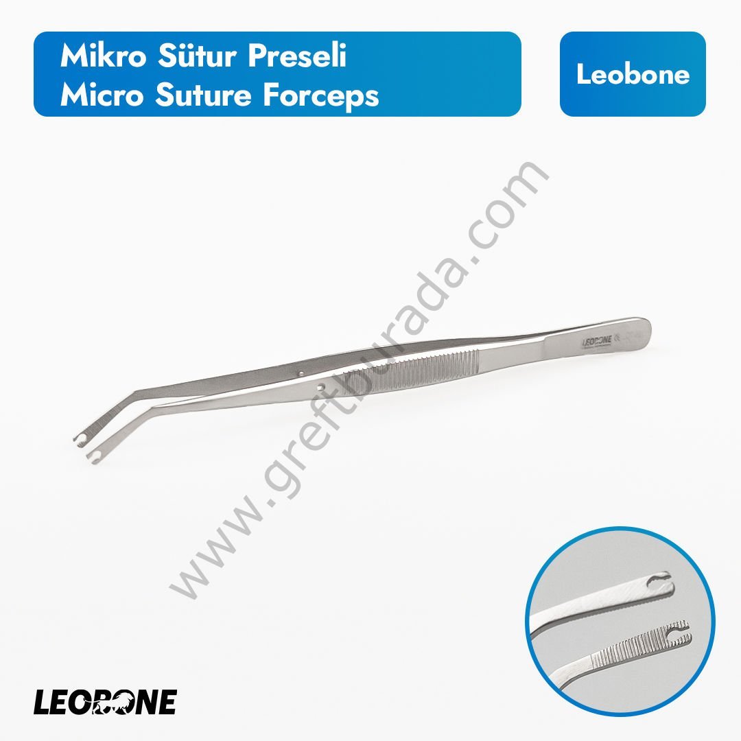 MİKRO SÜTUR PRESELİ/MICRO SUTURE FORCEPS