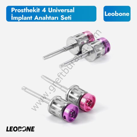 Leobone Prosthekit 4 / Universal İmplant Anahtarı Seti
