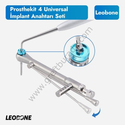 Leobone Prosthekit 4 / Universal İmplant Anahtarı Seti