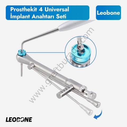 Leobone Prosthekit 4 / Universal İmplant Anahtarı Seti