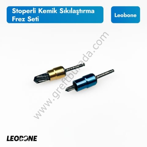 Osseodensification Burs Kit - Stoperli Kemik Sıkılaştırma Seti