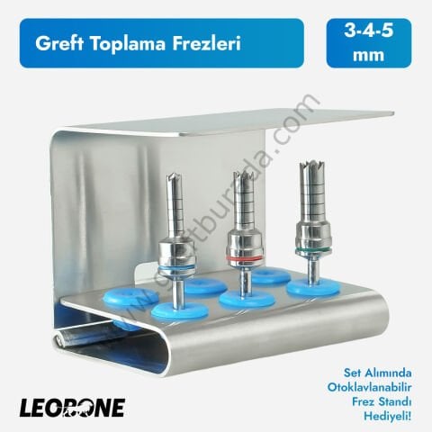 Greft Toplama Frez Seti ( Bone Collector Kit )