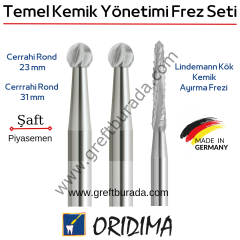 Oridima Temel Cerrahi Kemik Yönetimi Frez Seti