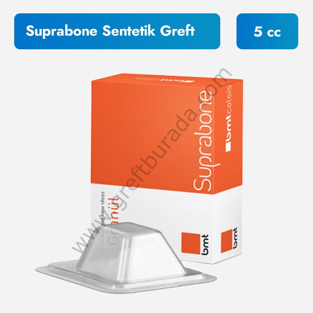 Suprabone Sentetik Kemik Grefti 5 cc (2-4 mm) - Granül