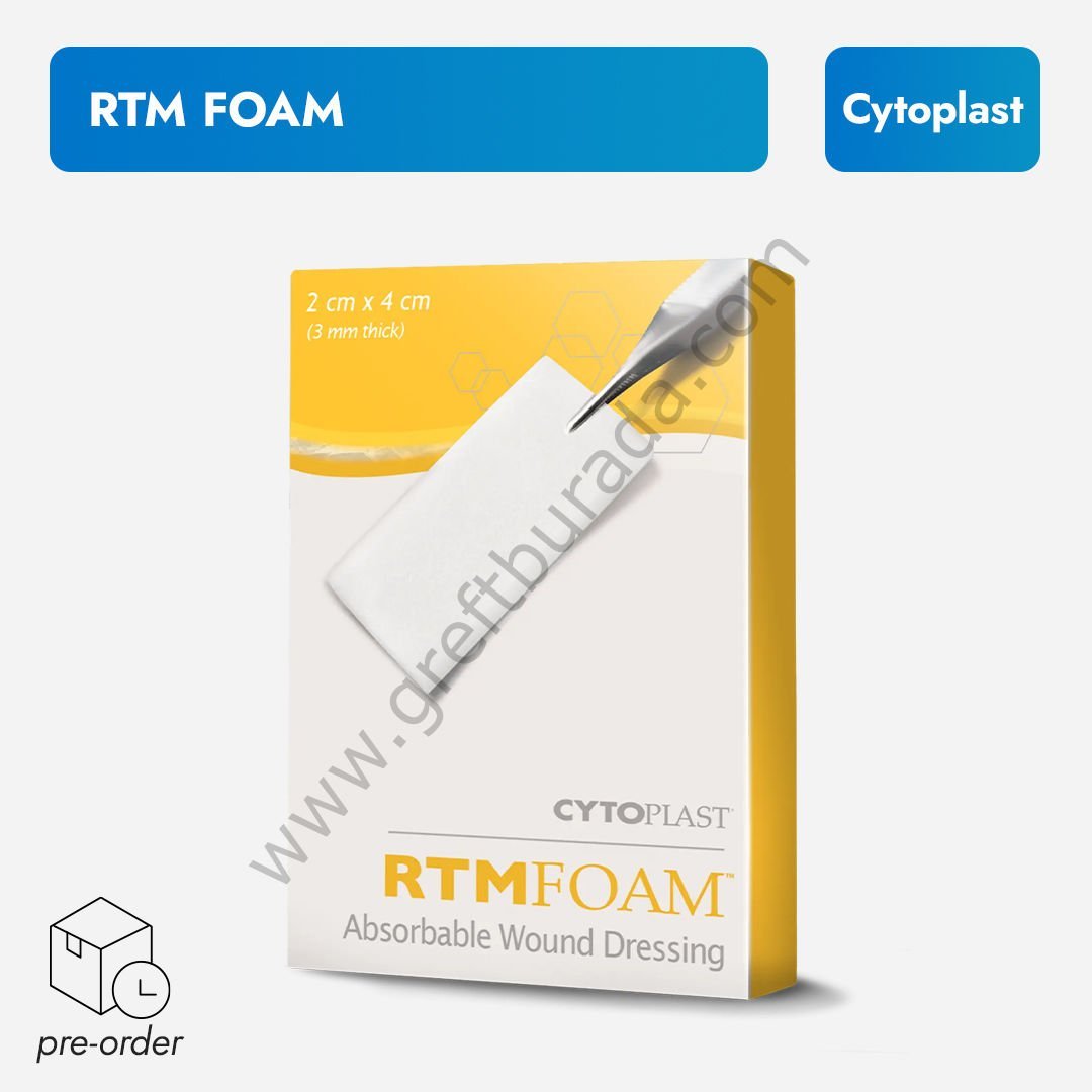 Cytoplast RTM Foam Kollajen Yara Örtüsü